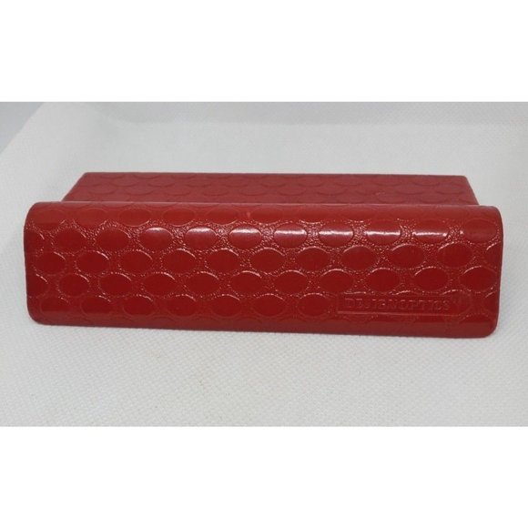 Design Optics Magnetic Clip Red Small Glasses Case - Picture 3 of 11